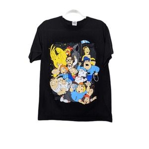 Family Guy Vintage Y2K Tshirt Shirt Top Cartoon Funny Humor Delta Medium